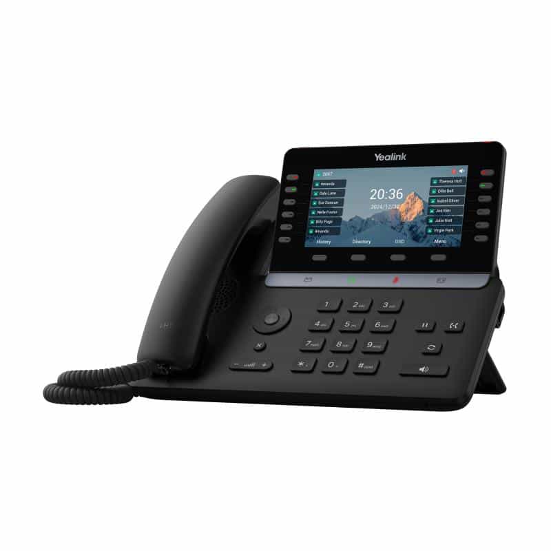 YEALINK SIP-T85W PoE-Fähiges Tischtelefon, ohne Netzteil