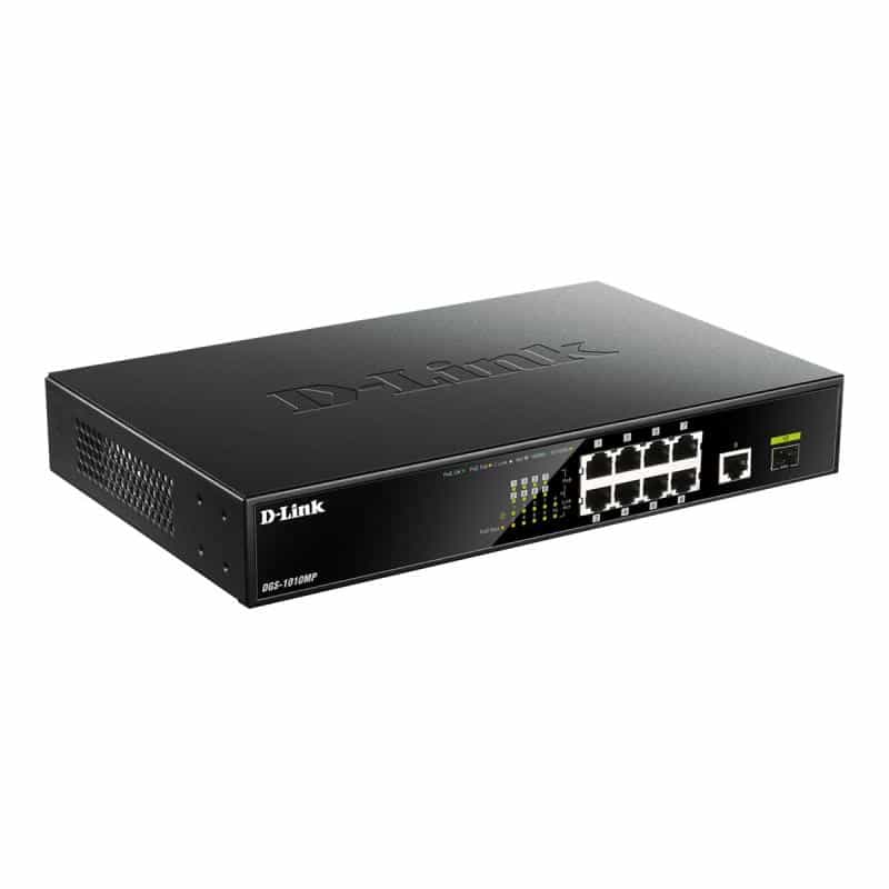 D-LINK DGS-1010MP/E 10-Port Layer2 PoE+ Gigabit Switch