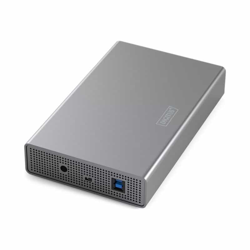 DIGITUS Festplattengehäuse USB3.0 3,5" SATA Aluminium