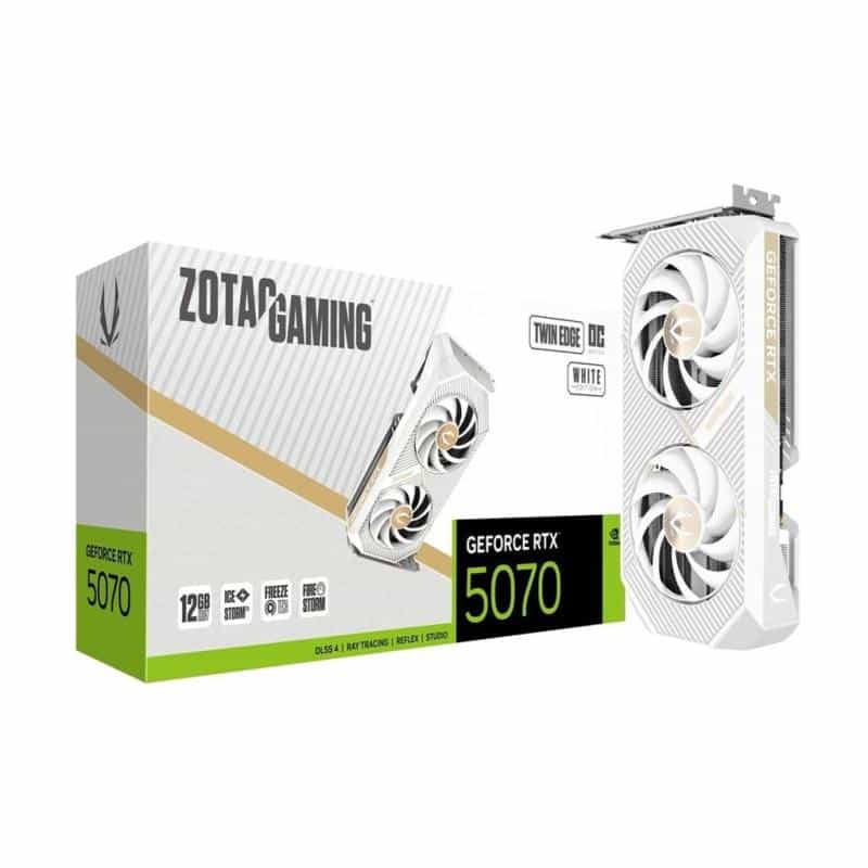 ZOTAC RTX 5070 Twin Edge OC White 12GB