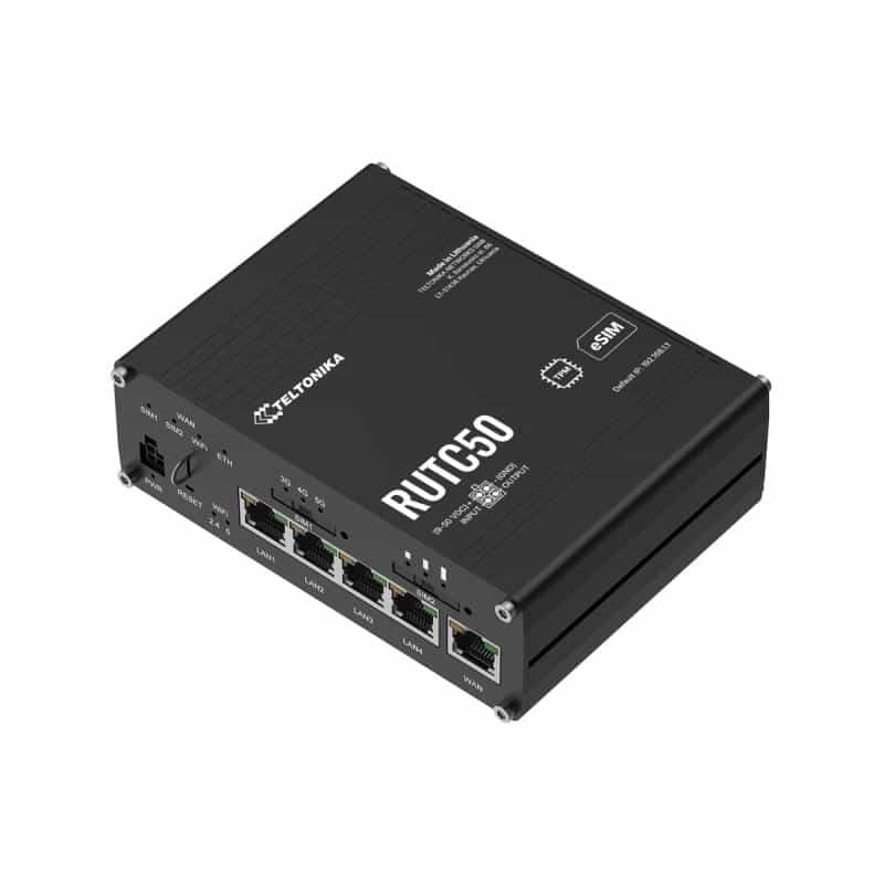 TELTONIKA RUTC50 WI-FI 6 5G Router eSIM