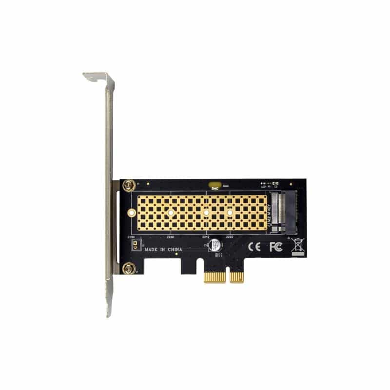 INLINE PCI Express Karte zu 1x intern NVMe M.2 Key M, PCIe x1