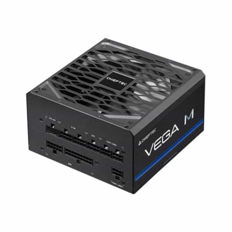 CHIEFTEC Vega M 1000W (schwarz, 1x 12 Pin High Power GPU, 4x PCIe, Kabelmanagement, 8500 Watt)