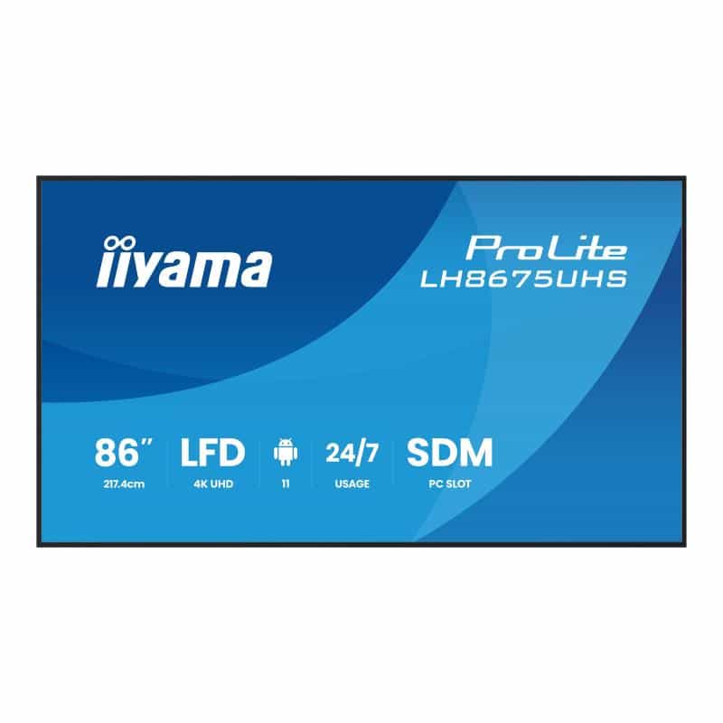 IIYAMA LH8675UHS-B2AG 218,44cm (86")