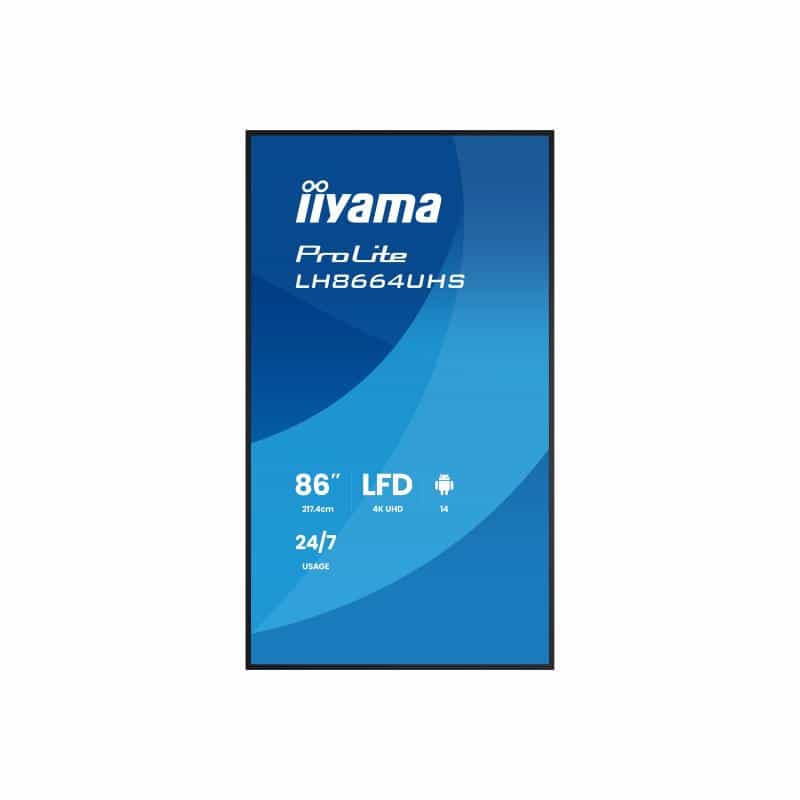 IIYAMA LH8664UHS-B3AG 218,44cm (86")