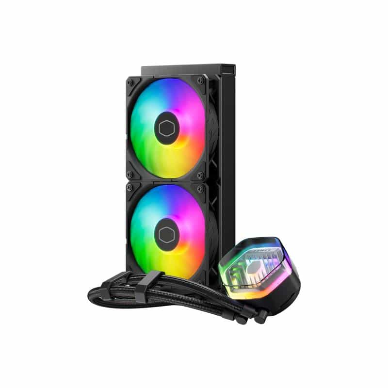 COOLERMASTER MasterLiquid 240 Atmos ARGB - Prozessor-Flüssigkeitskühlsystem