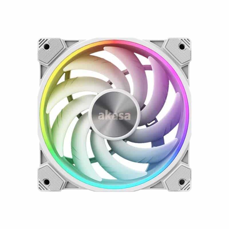 AKASA SOHO AR Addressable-RGB Lüfter, weiß - 120mm