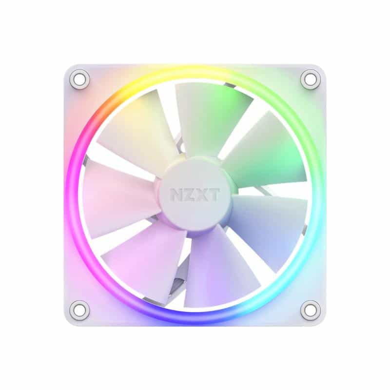 NZXT F120 RGB DUO, PWM, 120mm - weiß