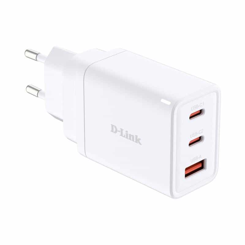 D-LINK DCP-651 65W GaN Charger USB-C USB-A