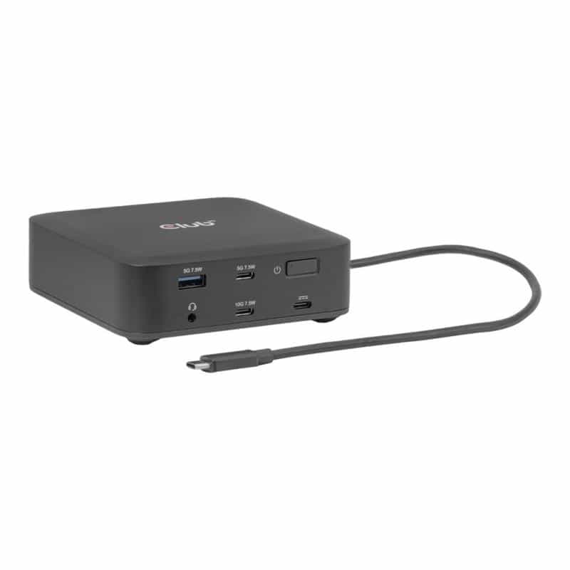 CLUB3D USB-C 12in1-Dock >2xDP/2xHDMI/3xUSB-C/ 8K30Hz PD100W