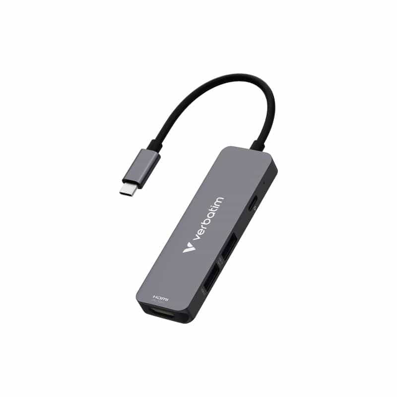 VERBATIM USB-C Verbatim Essentials Multiport HUB 4-Port