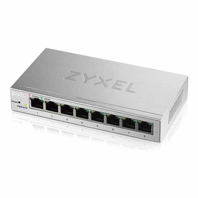 ZYXEL GS1200-8V3 8-Port Gigabit web smart managed Switch