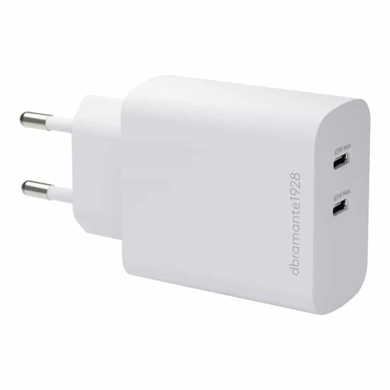 DBRAMANTE re-charge - Netzteil - 45 Watt - Apple 2.4A - PD/PPS