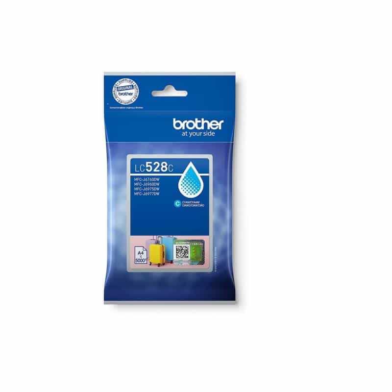 BROTHER LC528C Cyan Ink Cartridge e Single Pack