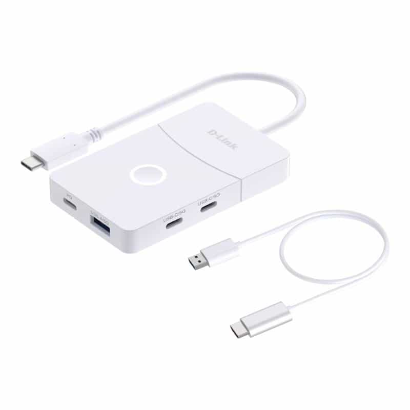 D-LINK DUP-501 5-in-1 USB-C Hub 1x HDMI inkl. wireless HDMI Switch
