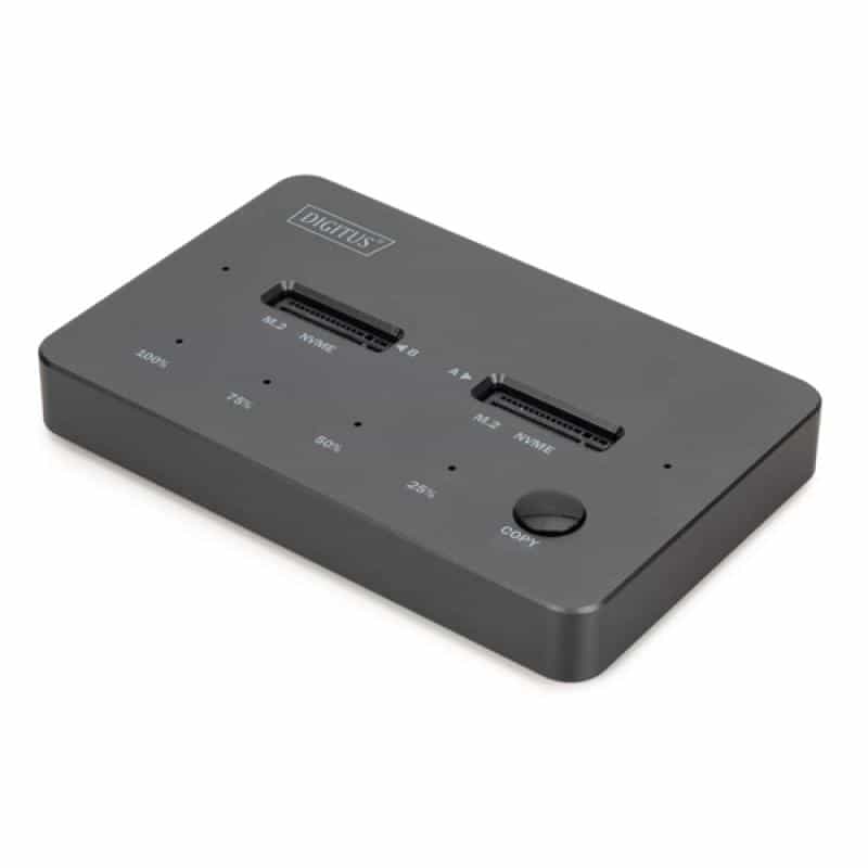 DIGITUS USB M.2 NVMe Klonstation, SSD, USB3.1 Typ-C