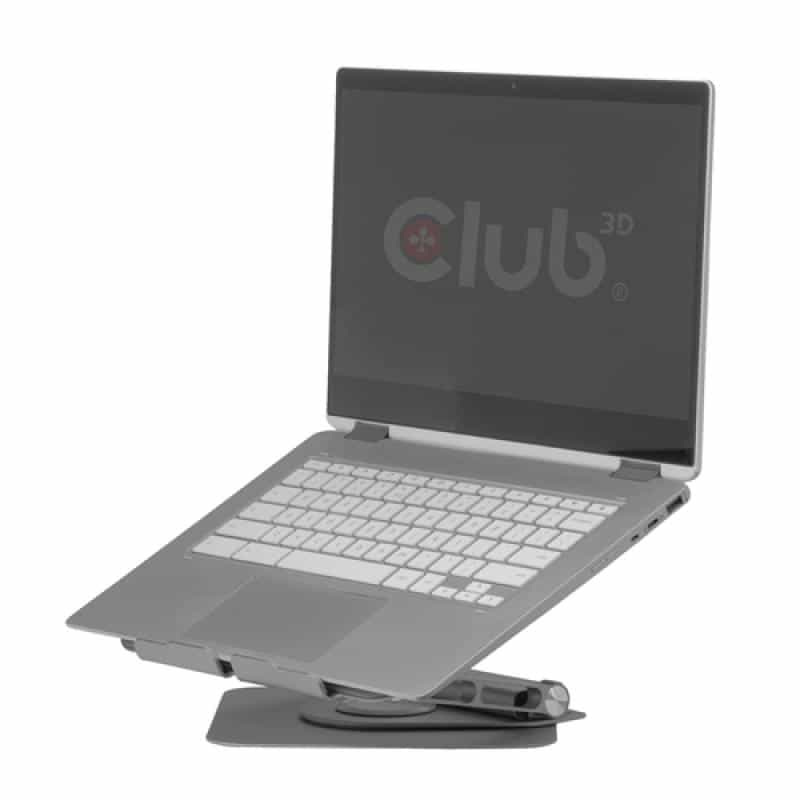 CLUB3D Laptopständer mit USB-C HUB 100W 360° 4K60Hz (CSV-2554)