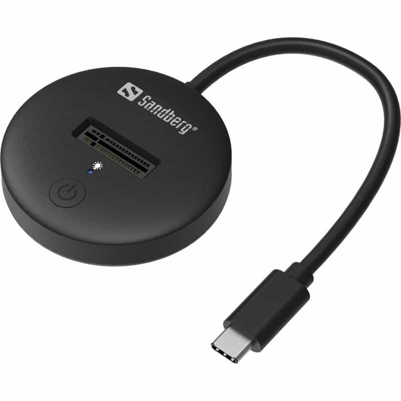 SANDBERG USB 3.2 Dock for M.2+NVMe SSD