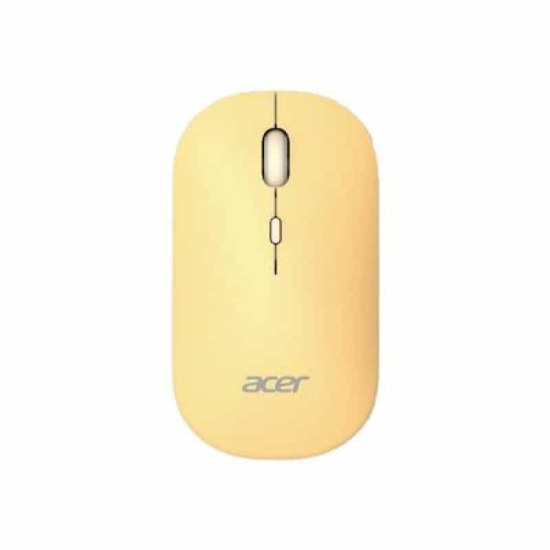 ACER Wireless Dual Mode Mouse - Amr130 Yellow - Maus - 1.600 dpi