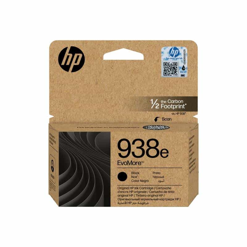 HP 938e EvoMore Black Original Ink Cartridge