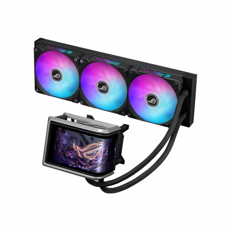 ASUS ROG RYUO IV 360 ARGB Komplettwasserkühlung für AMD und Intel CPUs schwarz