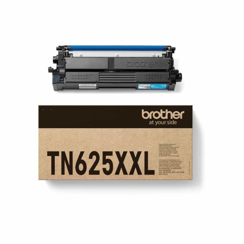 BROTHER TN-625XXLC SHY Cyan Toner Cartridge 6.5K