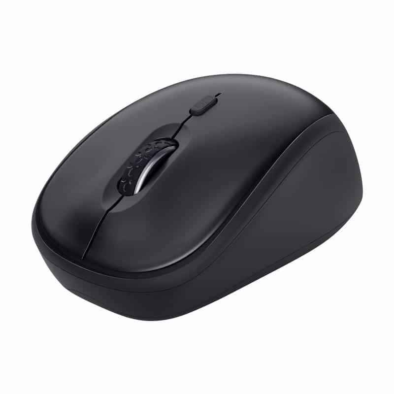 TRUST Yvi+ Wireless Mouse - Glossy Black