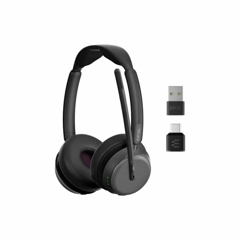 EPOS IMPACT 1000 MS UC ANC WL USB-C+A On-Ear Bluetooth Headset