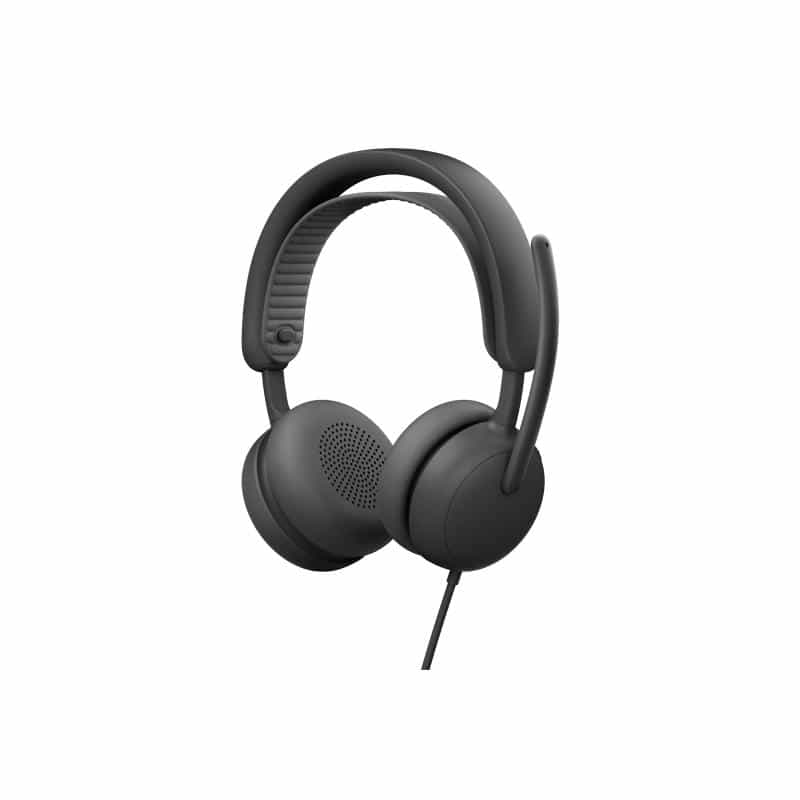 LOGITECH Zone Wired 2 - Headset - On-Ear, Graphite
