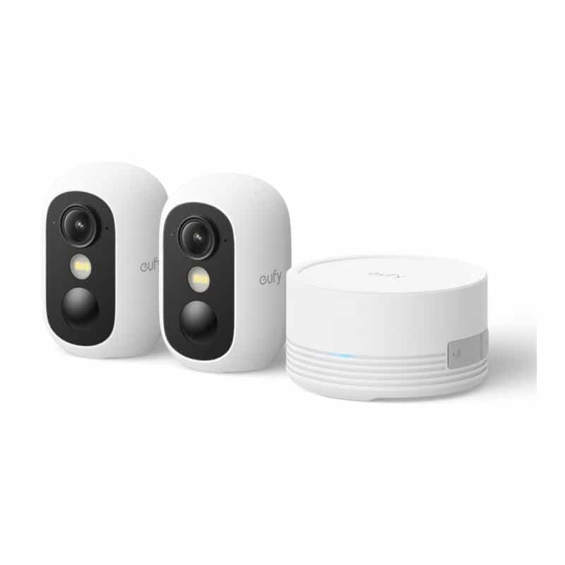 ANKER Eufy eufyCam C35 - 4 Kamera Kit - Netzwerk-Überwachungskamera - Außenbereich, Innenbereich - w