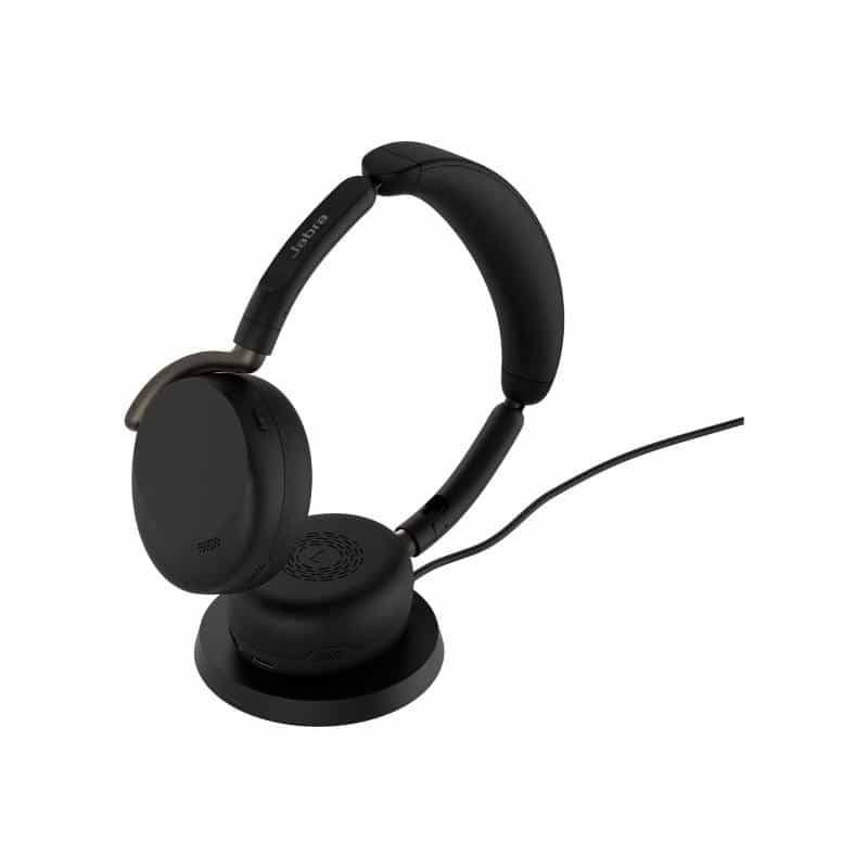 JABRA Evolve3 65 Flex UC + LINK 390a + Wireless Charging black
