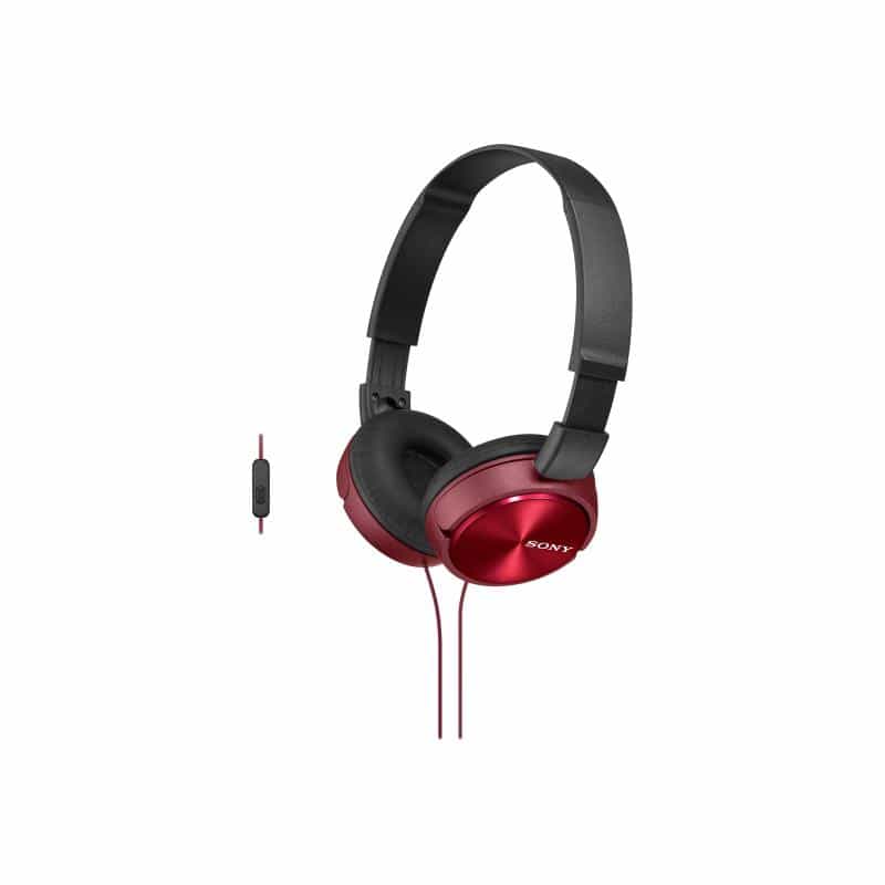 SONY MDR-ZX310APR Lifestyle Kopfhörer, rot