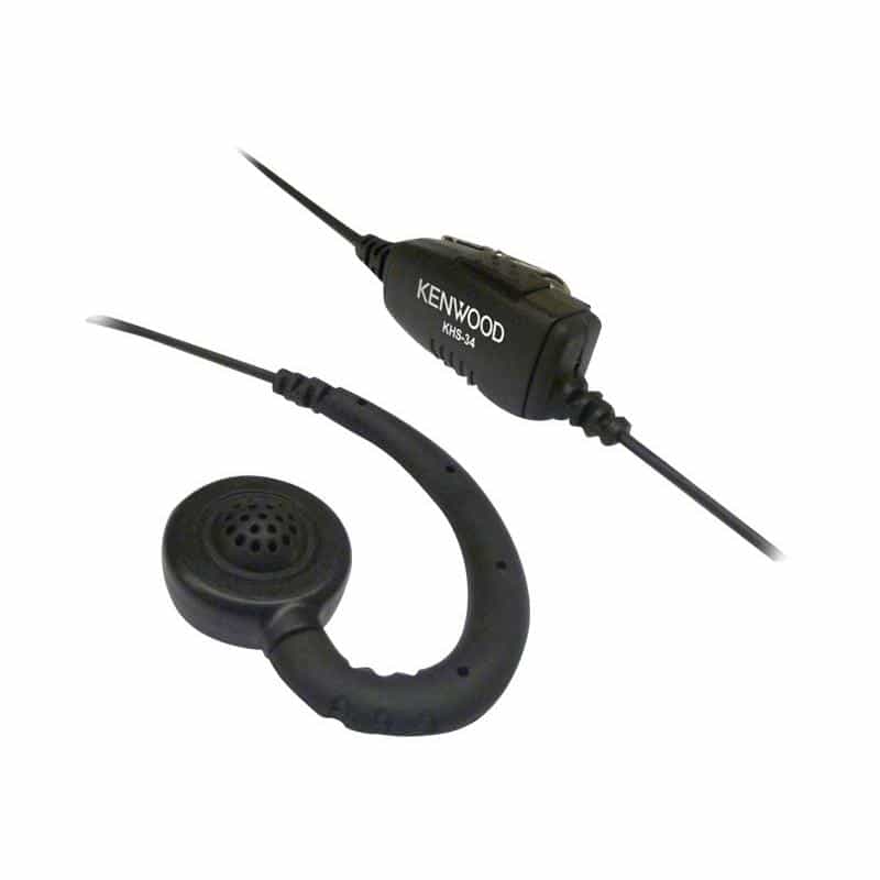 KENWOOD KHS-34 C-Ring Headset - Headset - On-Ear - über dem Ohr angebracht - 3,5 mm Stecker (KHS-34)