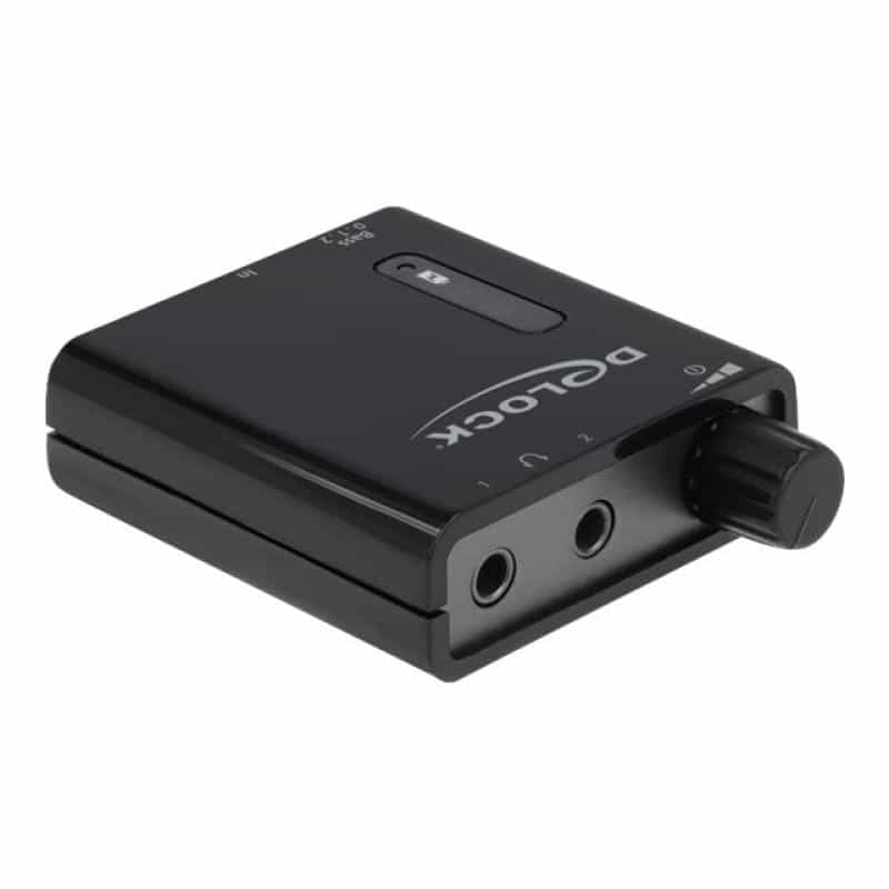 DELOCK Tragbarer Stereo Kopfhörer-Verstärker mit z