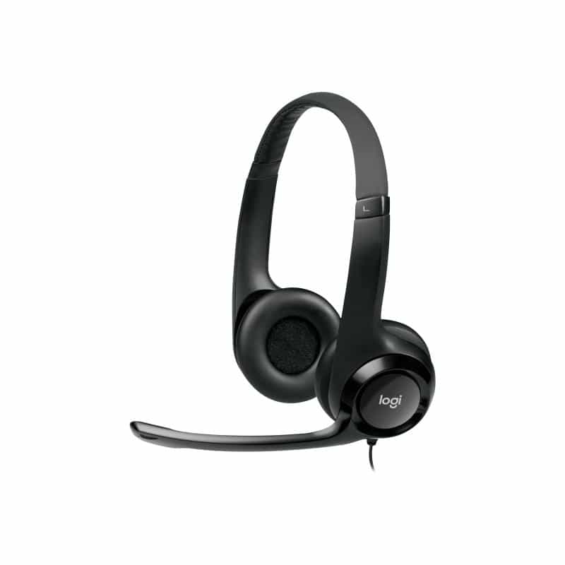 LOGITECH ClearChat Comfort USB Headset Binaural Schwarz (981-000014)