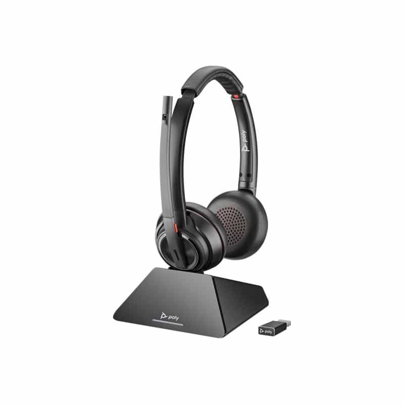 POLY Savi 8220 UC S8220 C D200 USB-A OTH Stereo DECT UK EURO AUS NZ
