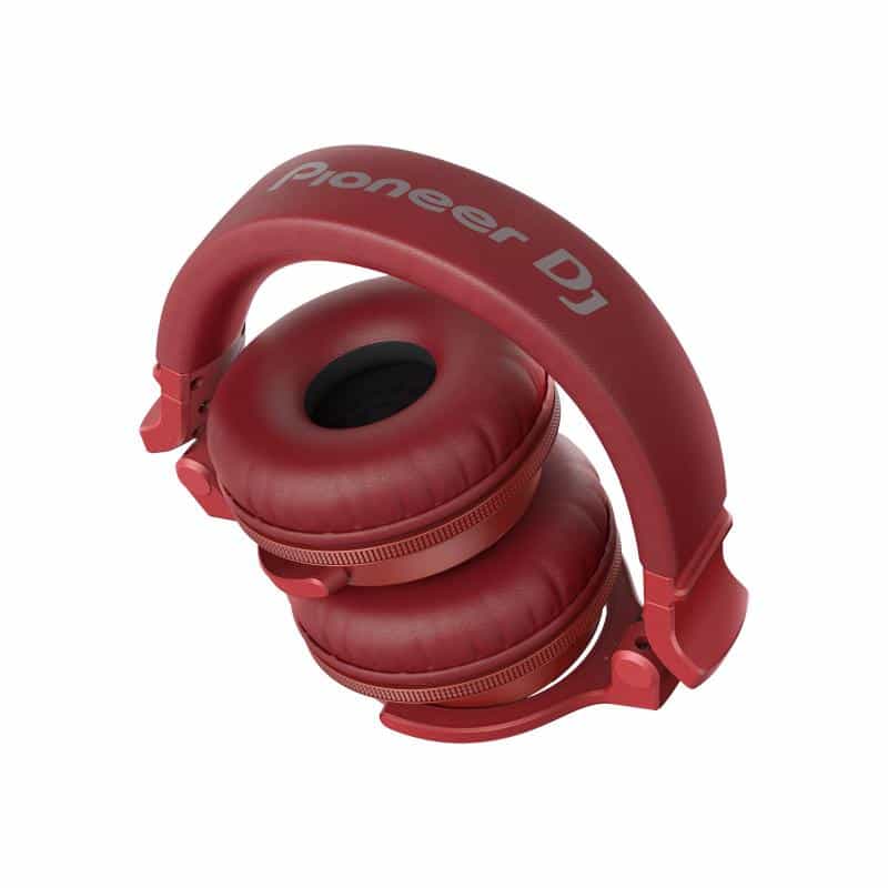 PIONEER DJ HDJ-CUE1BT-R Bluetooth®, kabelgebunden DJ Over Ear Kopfhörer Over Ear Faltbar Rot