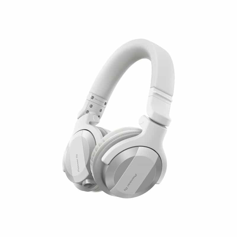 PIONEER DJ HDJ-CUE1BT-W Bluetooth®, kabelgebunden DJ Over Ear Kopfhörer Over Ear Faltbar Weiß