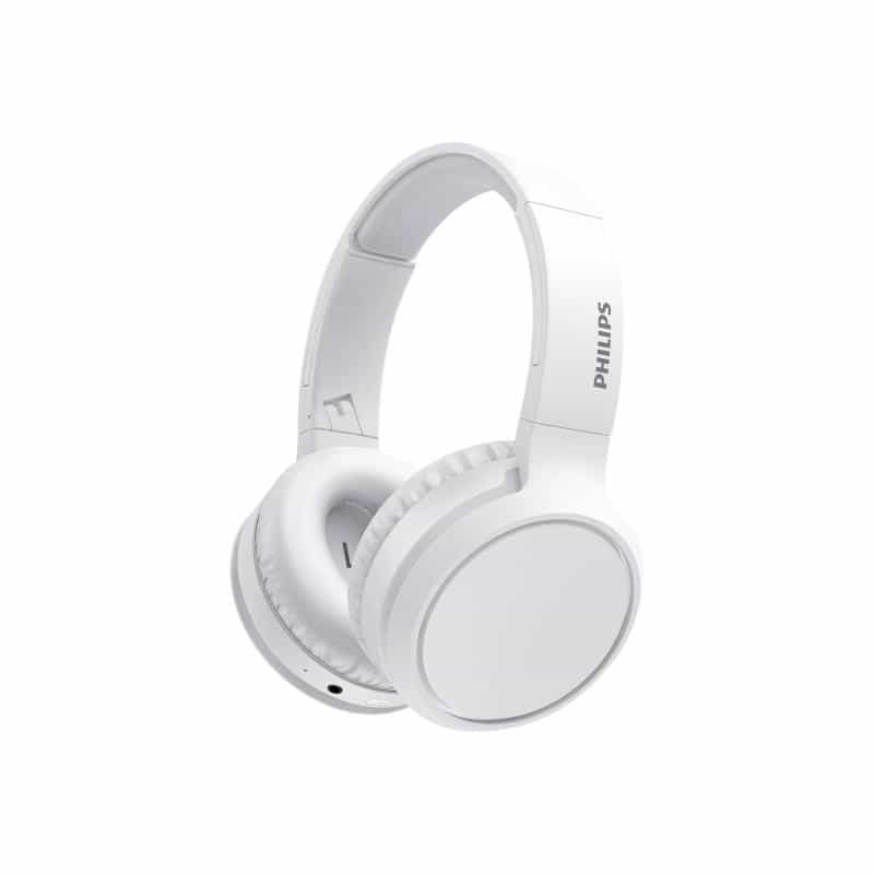 PHILIPS Headband - Over-ear Headset mit Bluetooth TAH5205WT white