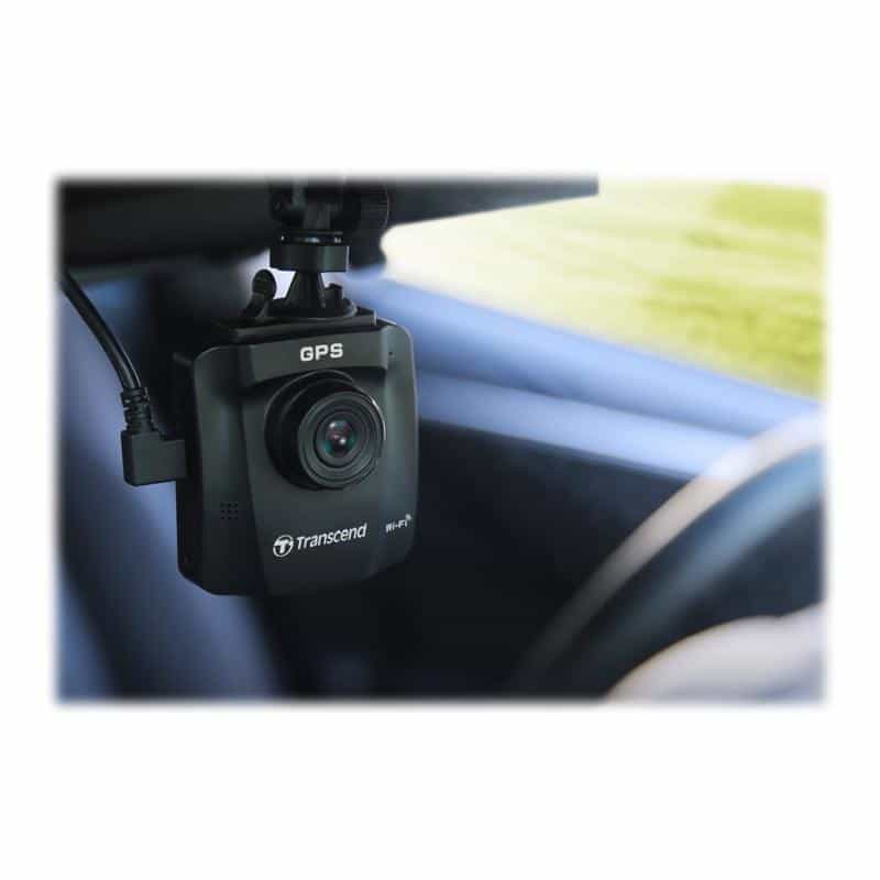 TRANSCEND Dashcam DrivePro 250 32GB Suction Mount Sony Sensor GPS