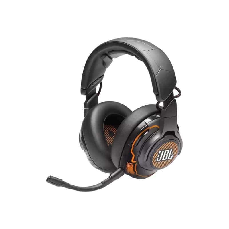 JBL Quantum One Gaming Headset, RGB - schwarz/orange