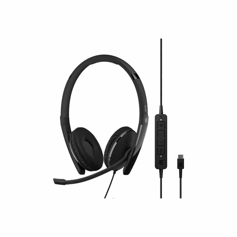 EPOS ADAPT 160T ANC USB-C Stereo USB-C Headset mit In-Line Call Control ANC Te