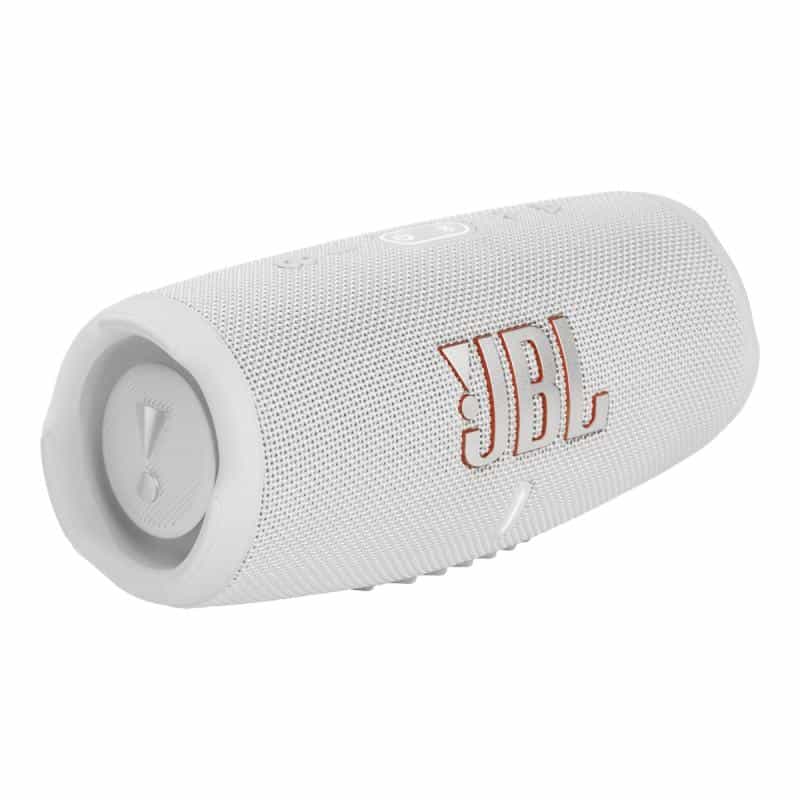 HARMAN KARDON JBL CHARGE 5 Bluetooth® Lautsprecher Outdoor, Wasserfest, USB Weiß