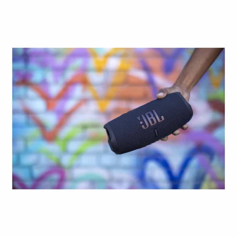 HARMAN KARDON JBL CHARGE 5 Bluetooth® Lautsprecher Outdoor, Wasserfest, USB Blau