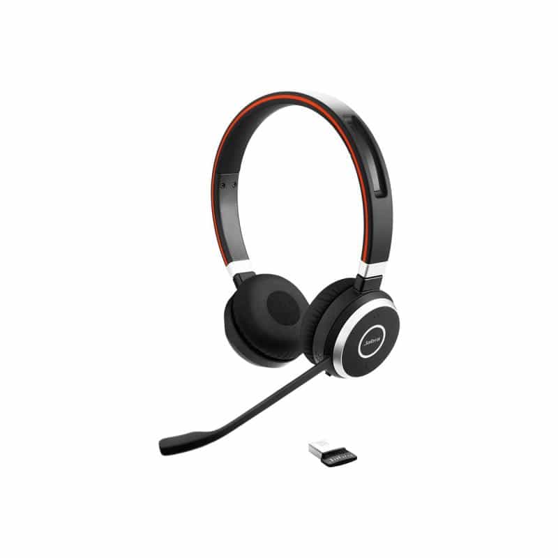 GN NETCOM Jabra Evolve 65 SE UC Duo USB inkl. Ladestation
