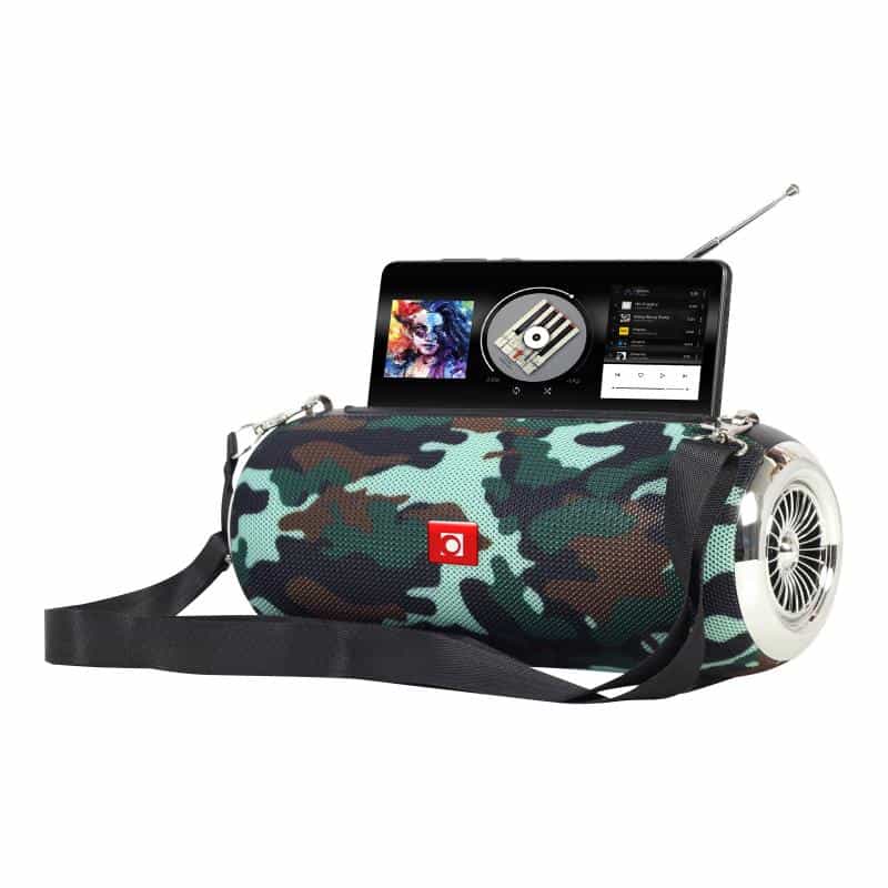 GEMBIRD Tragbare Bluetooth-Lautsprecher mit Antenne camo