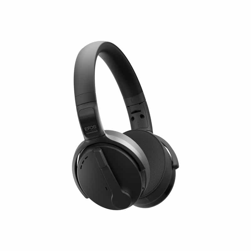 EPOS ADAPT 560 II On-Ear Bluetooth Stereo Headset ANC klappbarer Mikrofonarm inkl. USB-A Dongle Tasc