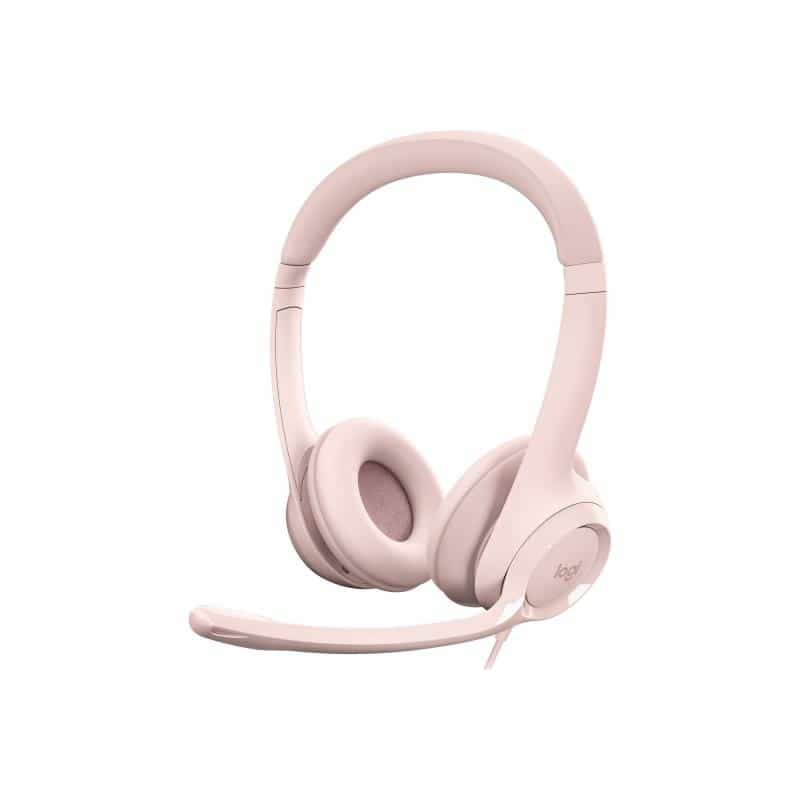LOGITECH H390 USB Computer Headset - ROSE - EMEA-914