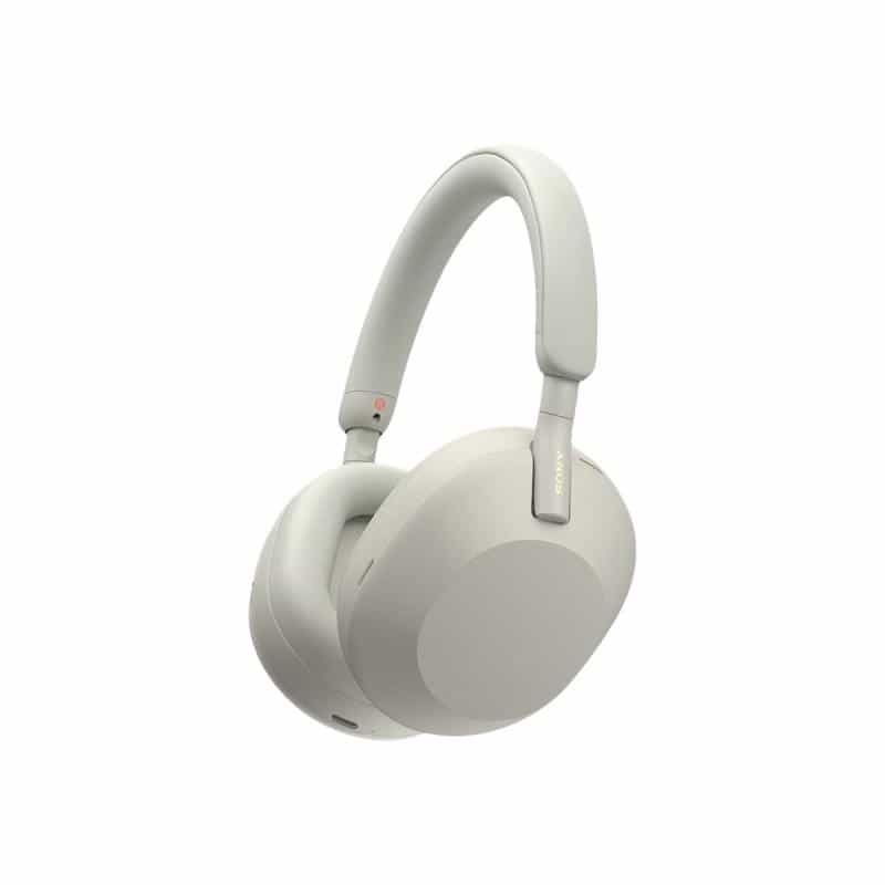 SONY WH-1000XM5S Bluetooth Noise Cancelling Kopfhörer mit Mikrofon, silber 30h Akku, Touch Sensor, H