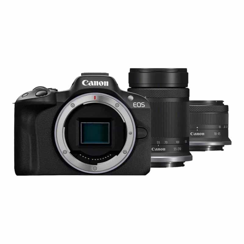 CANON *EOS R50 BK+ RF-S 18-45+ RF-S 55-210 5